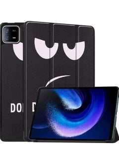 Buy Xiaomi Pad 6 / Xiaomi Pad 6 Pro 2023 case for, Slim Lightweight Hard Shell Cover with Three fold Stand, with Auto Sleep Wake Anti-scratch Smart Protective Cover (Case, Eye) in UAE