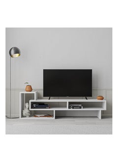 اشتري Tetra TV Stand Table Suitable For TV Screen Up To 48 inch 40x136.5x42 cm White في الامارات