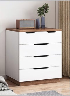 Buy Bedside Table,Modern NightStand,60*40*68cm Side Table with Storage Shelf,Bedside Storage Cabinet,Sofa Side Table End Table Wood Locker Storage Stand with Drawers for Bedroom Living Room(203DG5) in Saudi Arabia