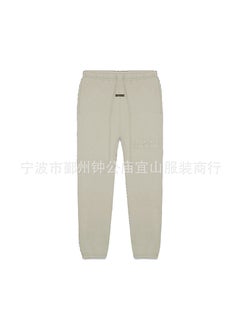 اشتري 2023 SS Silicone Print FOG Essentials Sweatpants Seal Grey Seal في الامارات