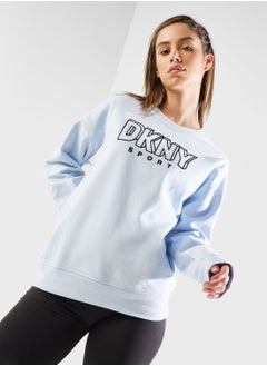 Buy Logo Crew Neck Sweatshirt in Saudi Arabia