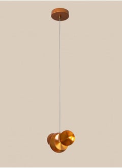 Buy A golden chandelier hanging from the ceiling with a yocandel pendant in Saudi Arabia