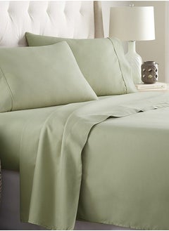 Buy Sitch Cotton Sheet Set 3 Pieces 300 Stitches in Saudi Arabia