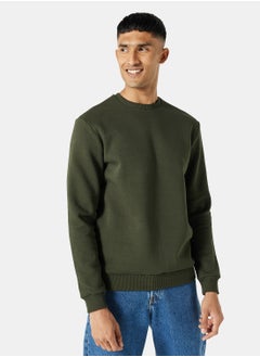 Buy Essential Crew Neck Sweatshirt in UAE