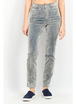 Buy Women Skinny Fit High Rise Stretchable Jeans, Wash Grey in UAE