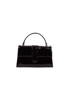 اشتري Fancy Faux Leather Bag With Removable Shoulder Strap And Front Magnetic Closure في مصر