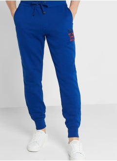 Buy Monogram Regular Fit Sweatpants in UAE