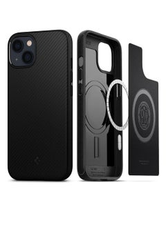 Buy Magnetic Charging Phone Case For Apple iphone13 6.1 inch Black in Saudi Arabia