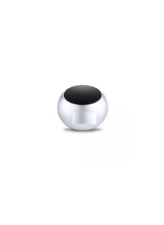 Buy Mini Wireless Speaker with Bluetooth (Silver) in Egypt