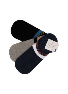 Buy Pack of 3 ghost socks in Light weight in Egypt