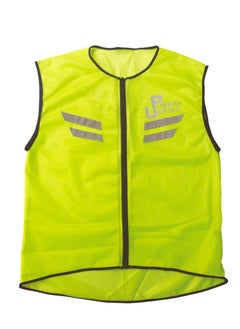 Buy Urban Prime Safety, Unisex Adult Reflective Jacket, Yellow, L in UAE