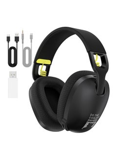 Buy B2 Wireless Gaming Headset with Mic,Over-Ear Gaming Headphone for PS4, PS5, PC, Switch, Mac,2.4GHz Bluetooth 5.3 Gaming Headphones with Noise Cancelling Mic,Black in UAE