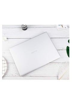 اشتري Huawei Matebook D14 2023 Case, Matte Frosted Plastic Hard Shell Laptop Case Cover for Huawei Matebook 14 inch, Frosted Transparent في السعودية