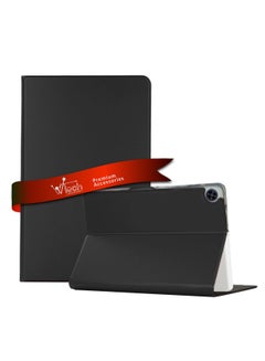 Buy PU Leather Magnetic Closure Flip Case Cover For Huawei MatePad T8 4G 2020 (L03, L09, W09) 8 Inch Black in Saudi Arabia