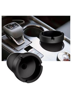 Buy Ashtray Portable Car Cigarette Ashtray with Detachable Lid Windproof Bucket Car Ashtray Smell Proof Ashtray for Most Car Cup Holder Outdoor Home Office in Saudi Arabia