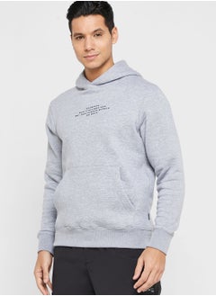 Buy Slogan Print Hoodie in UAE