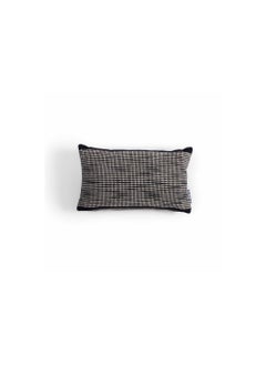 Buy Petra Filled Cushion 30x50cm - Black in UAE