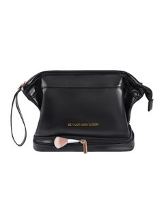 اشتري Makeup Bag, Travel Cosmetic Bag Large-Capacity Makeup bag for travel, Waterproof Multifunctional Storage Cosmetic Bag في الامارات