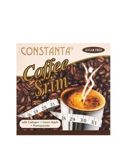 Buy Constanta Coffee Srim with Green Apple 12 Sachets in UAE