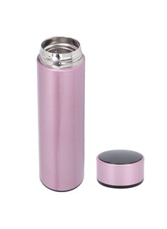 اشتري Smart Thermal Stainless Steel Mug for Drinking Coffee and Retaining Heat with LED Screen to Display Temperature Keeps Hot - Pink في مصر