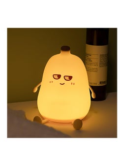 اشتري Night Light for Kids, Cute Silicone Banana Nursery Light for Baby Room and Toddler, Rechargeable LED Fruits Decor Nightlight for Girls and Boys, Portable Kawaii Lamp Birthday Gift في الامارات