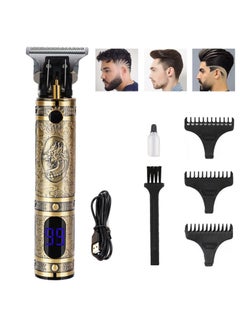 Buy Professional Rechargeable Hair Clippers Kit & Electric Shaving Machine Trimming Beard Grooming Kit Adjustable Blade Clipper Set for Home and Travel Use in Saudi Arabia