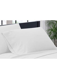 Buy 2-Piece Solicity Pillow Case Set 50x75Cm White in UAE