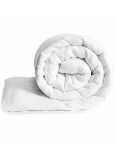 اشتري Premium Down Alternative -Duvet Insert Double Size Cotton White 240x260cm في الامارات