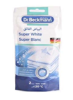 Buy Laundry Detergent Super White 2 Wash 80gm in Saudi Arabia