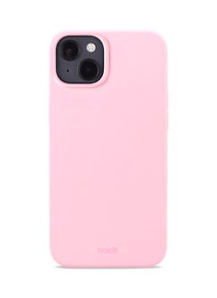 Buy iPhone 15 Plus Silicone Case Pink in Saudi Arabia