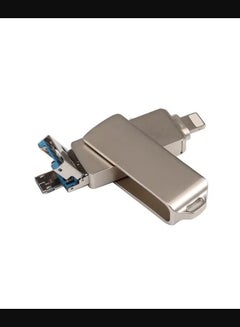 Buy 16GB/32GB/64GB/128GB Memory 3 in 1 Lightning/Micro USB/USB 2.0 Pen Drive For iPhone/iPad C6244-16-L Silver in UAE