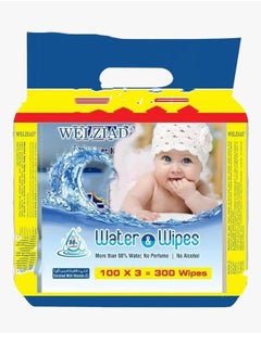 Buy Pack Of 3 Water Wipes For Baby Free, 3 X 100 Wipes in Saudi Arabia