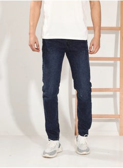 Buy Men's dark blue jeans in Egypt