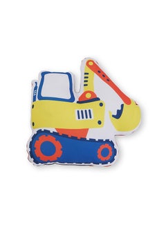 اشتري Excavator Shaped Filled Cushion 38X38Cm - Yellow في الامارات