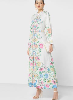 Buy Printed A-Line Dress in Saudi Arabia