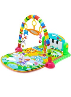 Buy Fitness Frame Music Play Piano Gym Crawling Mat in UAE