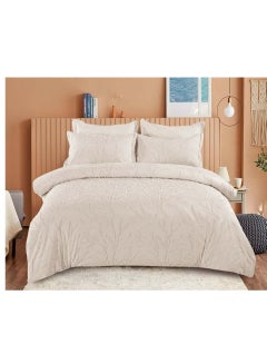 اشتري 6 قطع طقم سرير بلون فاخر طقم غطاء لحاف سرير مقاس كبير طقم سرير حجم كينج في الامارات