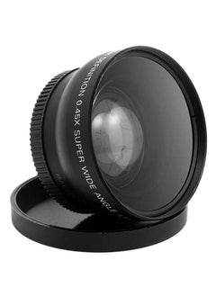 Buy 52MM 0.45x Fisheye Wide Angle Macro Lens For Nikon Black in Saudi Arabia