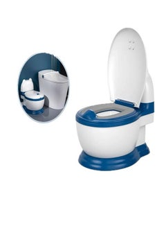 Buy Baby Potty Training Toilet and Potty Complex, Realistic Potty Training Seat, Toddler Potty Seat with Soft Seat, Removable Potty Bowl, Toilet Paper Dispenser and Splash Guard, Non-Slip for Kids in Saudi Arabia