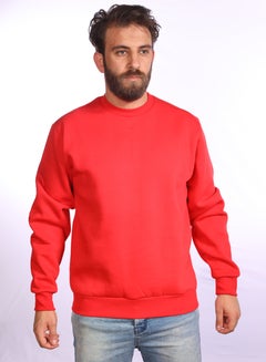 Buy Sweat shirt Milton Embroidered  "Kanda" Red,XL in Egypt