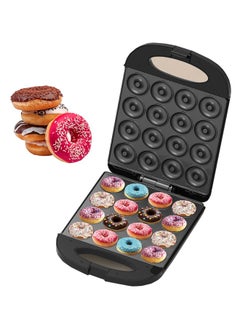 Buy Mini Donut Maker,1200W Non-Stick Coating Plate,Double-Sided Heating Makes 16 Doughnuts for Kid Breakfast, Snacks, Maker Nuts or Vegan Donuts,SK-08023 in Saudi Arabia