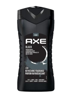 اشتري Axe Black 3 In 1 Body, Face & Hair Wash For Men 250ml في السعودية