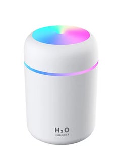 Buy 1pc Usb Vivid Humidifier, 300ml Mini Ultrasonic Humidifier with Essential Oil Diffuser - Quiet and Portable for Car, Bedroom and Office Use in UAE