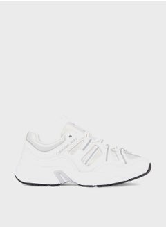 اشتري Retro Tennis Laceup Mix Sneakers في الامارات