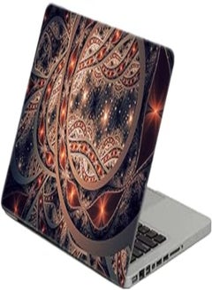 Buy TAT Stains Liquid Texture Printed Laptop Sleeve Multicolour-14 inch-6669 in Egypt