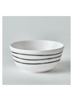 Buy Checkered Soup Bowl 11 x 5.2 x 11 cm in UAE