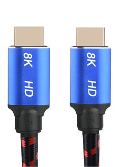 Buy keendex kx2544 HDMI Cable UHD HDR 8K(7680x4320) High Speed 48Gbps 8K@60Hz - 3D and Audio /video black -3m in Egypt