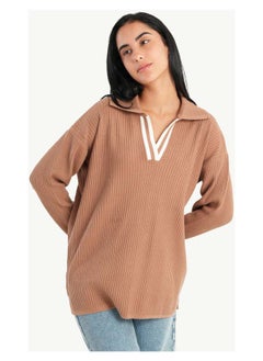 Buy Ribbed Lounge Pullover in Egypt