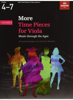 اشتري More Time Pieces for Viola, Volume 2: Music through the Ages في الامارات