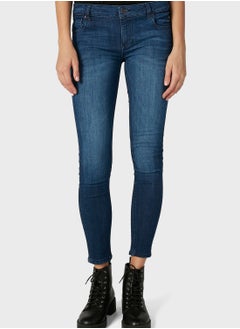 Buy Mid Wash Skinny Jeans in Saudi Arabia